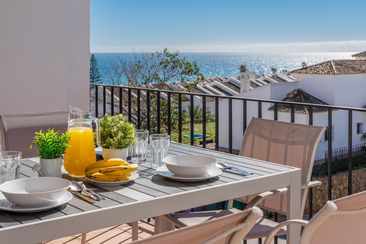 Apartamento Con Vistas Al Mar En Manilva Playa Kültér fotó
