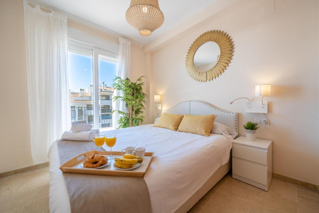 Apartamento Con Vistas Al Mar En Manilva Playa Kültér fotó