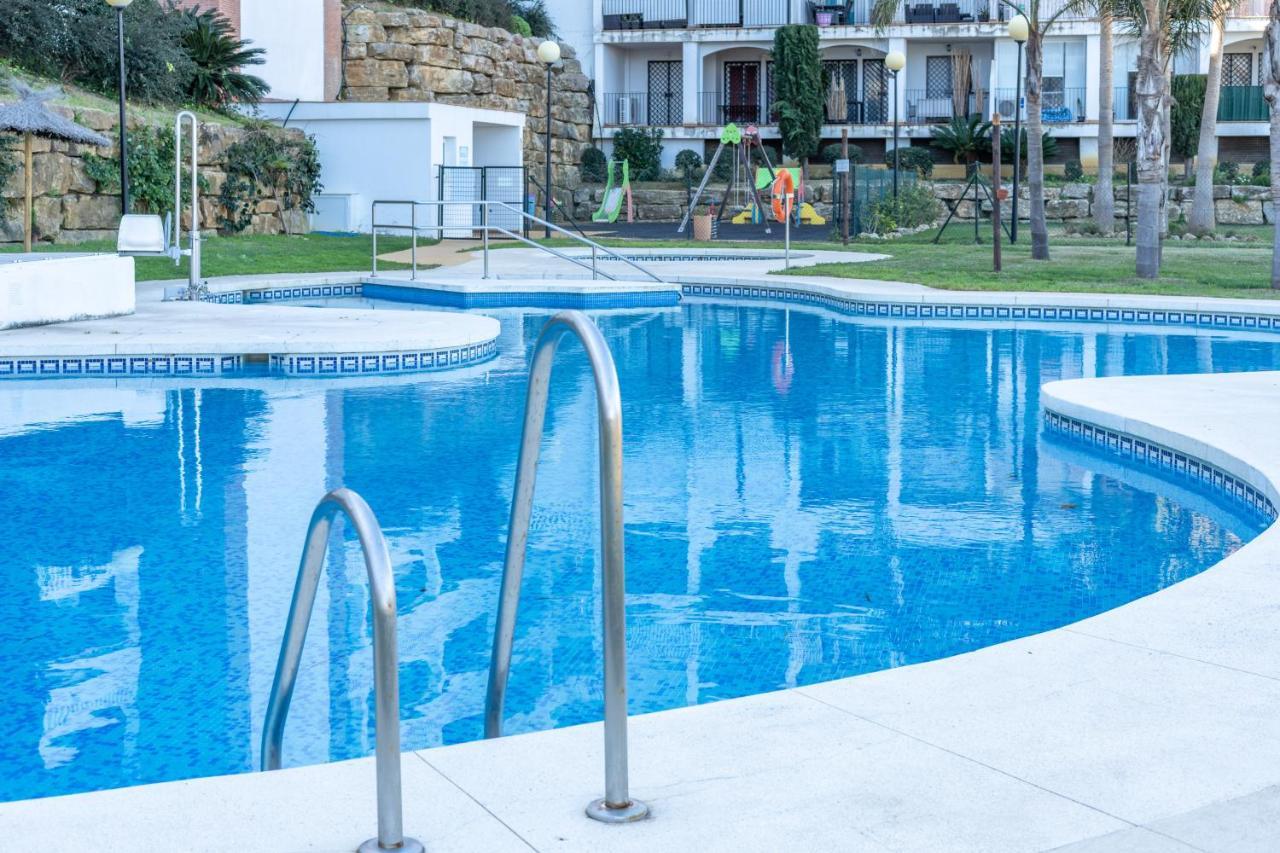 Apartamento Con Vistas Al Mar En Manilva Playa Kültér fotó