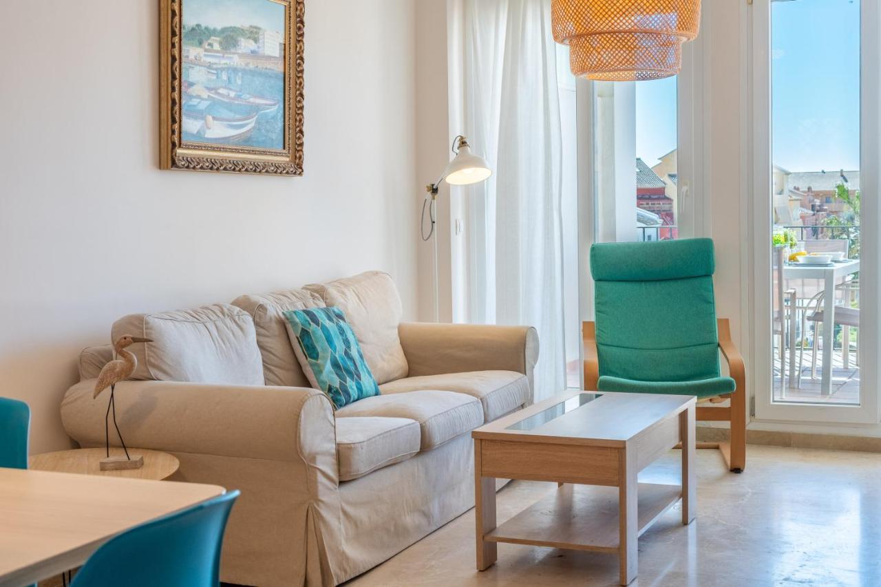 Apartamento Con Vistas Al Mar En Manilva Playa Kültér fotó
