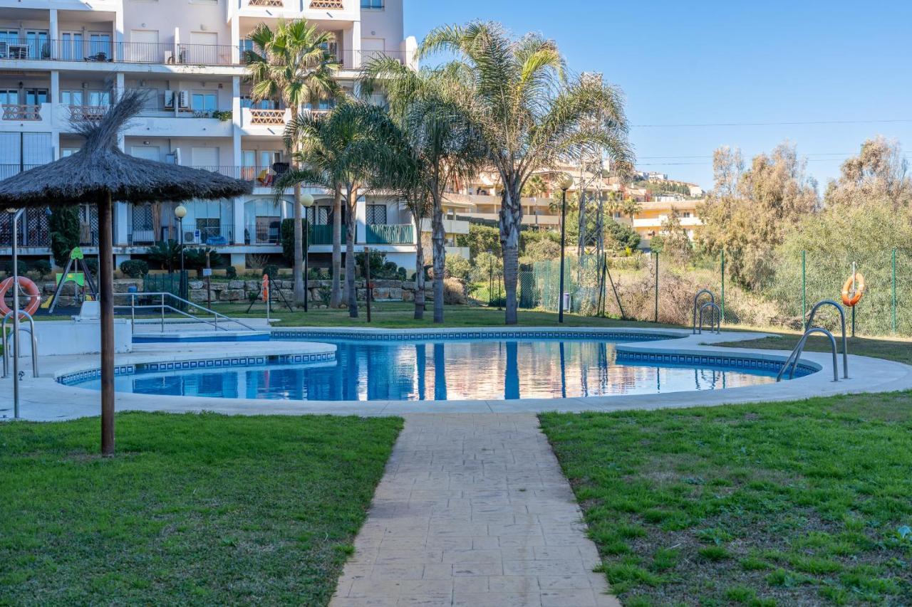 Apartamento Con Vistas Al Mar En Manilva Playa Kültér fotó